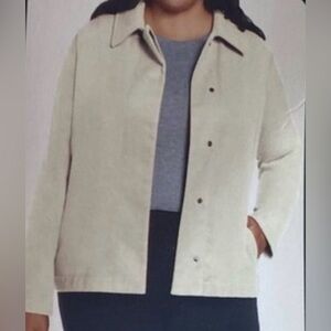 Banana Republic Ivory Long-Sleeve Shirt